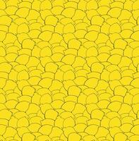 Whole lemons close up seamless pattern. graphic line ink illustration for package, kitchen design, fabric and textile. vector