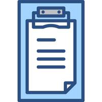 Clipboard with Document Icon List for Task Management and Organization vector