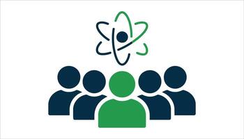Group of People with Science Concept vector