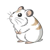 Siberian Hamster CloseUp vector
