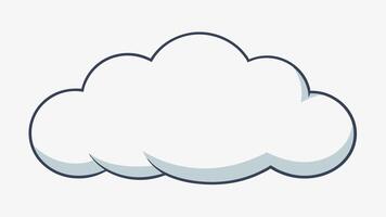 Soft Cloud Mist Effect with a Subtle Misty Texture for Design and Background vector