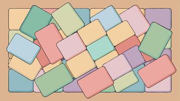 Soft Overlapping Rectangles with Semi Transparent Layers for Modern Background vector
