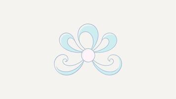 Elegant Opalescent Floral Swirls in Soft Textiles Perfect for Home vector