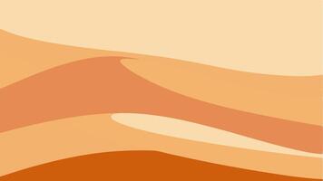 Soft Sand Dunes with Light Abstract Curved Pattern Design vector