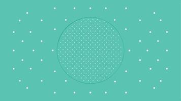 Modern Composition of Large Faded Overlapping Circle Vibrant Colorful Pattern vector