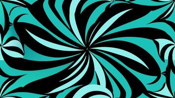 Tropical Abstract Floral Fantasy Pattern with Vibrant Colors and Stylish Design vector