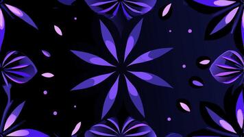 Surreal Floating Petals in Seamless Background with a Futuristic and Dreamy Aesthetic vector