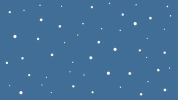 Light Snowfall Effect with Scattered White Snowflakes for Winter Backgrounds vector