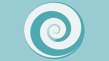 Gentle Swirling Pattern Circular Flow in a Modern Abstract Design vector