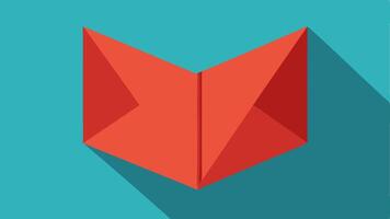 Abstract Paper Fold Pattern with Soft Shadows for a Clean vector