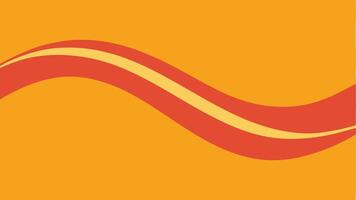 Thin Wavy Line Gradient Background Elegant Curve Smooth Flow Pattern vector