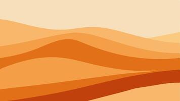 Soft Sand Dunes with Light Abstract Layers Pattern Design vector