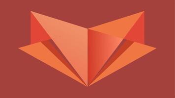 Subtle Paper Fold Effect with Delicate Shadows for Stylish Contemporary Design vector