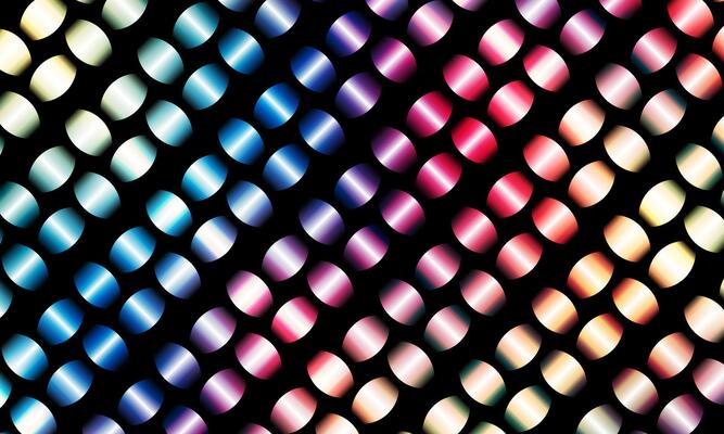 abstract diagonal colorful woven metal textured. shiny glossy soft surface.