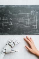 Exploring the transition from traditional math to modern robotics education with hands-on learning tools photo