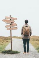 Navigating the crossroads of career choices and the confusion that accompanies planning for the future photo