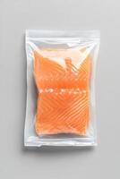 Freshly packaged freeze-dried salmon ready for space missions showcasing nutritional value and convenience for astronauts photo