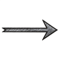 Arrow indication pointing direction with a bold and clear arrow design png