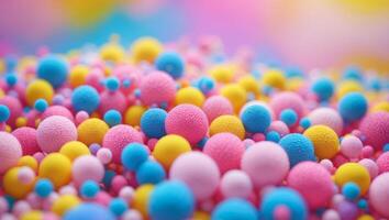 a close up of a colorful background with a lot of dots. photo