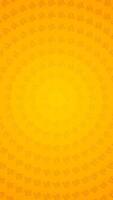 Simple Circular Radiant Ohm Vertical Background Design with a Spiritual Touch in a Warm Gold Hue vector