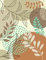 Abstract spring background for design. vector