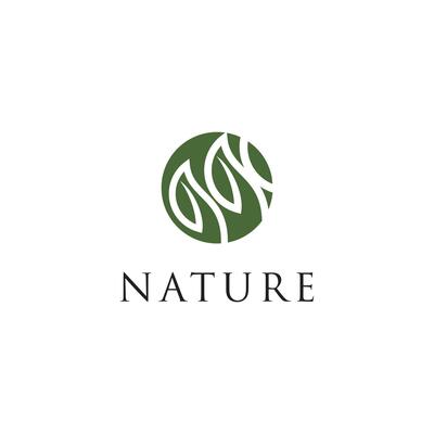 Creative nature logo design with unique concept