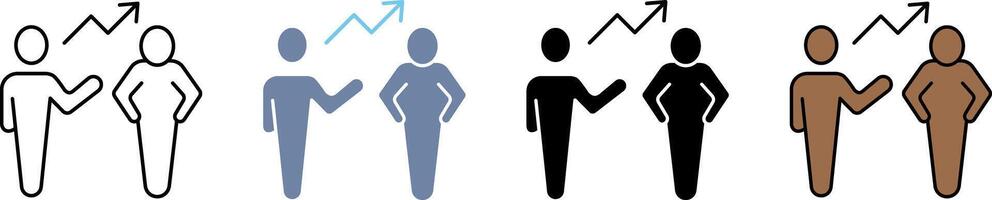 motivation concept line icon. Simple element illustration. vector
