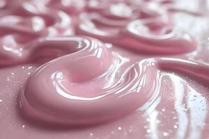 Abstract Pink Swirls Texture for Creative Design and Backgrounds photo