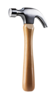Classic Claw Hammer with Wooden Handle as Durable and Versatile Hand Tool png