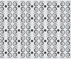 Spiral pattern design vector
