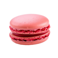 Pastry with a pink filling isolated on transparent background png