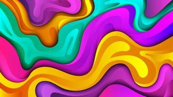 Abstract Color Gradient Geometric Background, Illustration vector