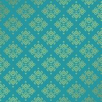 Luxury retro art line pattern design vector