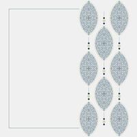 classic art pattern background vector