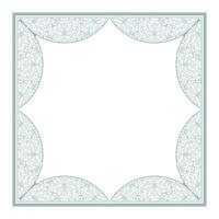Elegant decorative frame element design background vector
