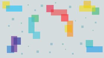 pixel art colourful background vector
