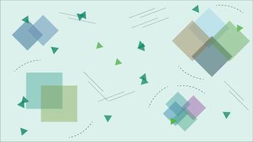 a pattern with geometric shapes and lines vector