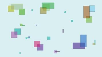 a colorful abstract pattern with squares and rectangles vector