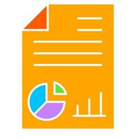 Scheduled Report form illustration vector
