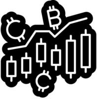 Crypto Investment graphic sign vector