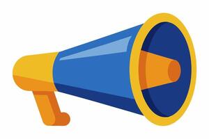 Flat minimalist depiction of a studio microphone vector