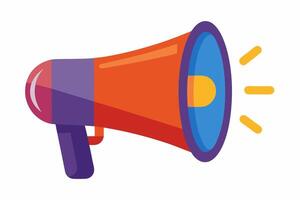 Modern microphone icon in flat style vector