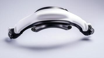 Sleek automotive component displayed on a minimalist background, showcasing its design and craftsmanship photo