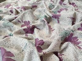 Seamless floral fabric patterns, motifs and backgrounds with summer photo