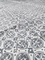 Geometric Fabric Background or Pattern Without Border photo