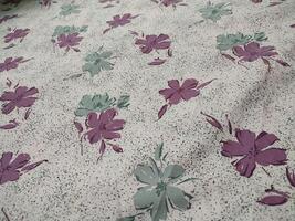 Seamless floral fabric patterns motif and background with summer and autumn flowers photo