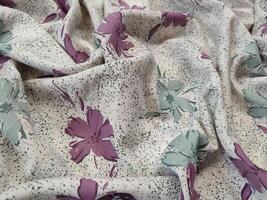 Seamless floral fabric patterns motif and background with summer and autumn flower photo