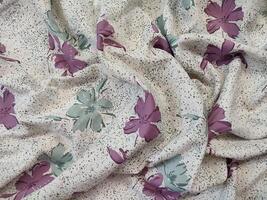 Seamless floral fabric pattern motifs and backgrounds with summer and autumn flower photo