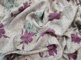 Seamless floral fabric patterns motifs and backgrounds with summer and autumn flower photo