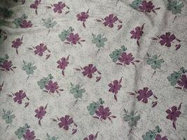 Seamless floral fabric patterns, motif and backgrounds with summer and autumn flower photo